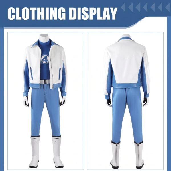 Avengers Doomsday Mr. Fantastic Costume Reed Richards Cosplay Suit