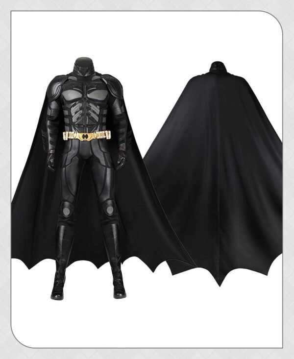 Bat Style Superhero Man Suit Cosplay Costume with Mask