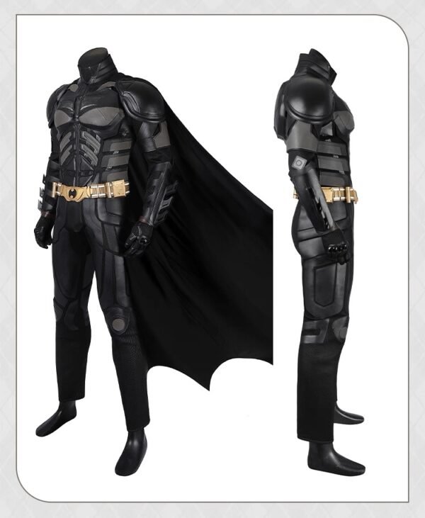 Bat Style Superhero Man Suit Cosplay Costume with Mask