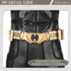 Bat Style Superhero Man Suit Cosplay Costume with Mask