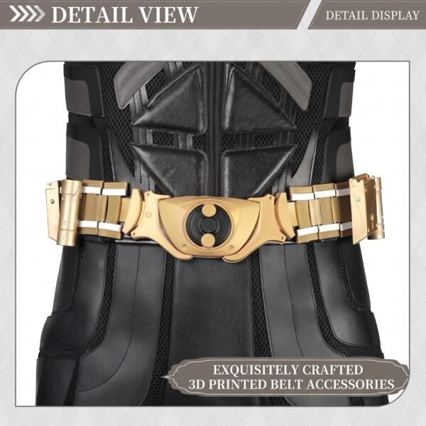 Bat Style Superhero Man Suit Cosplay Costume with Mask