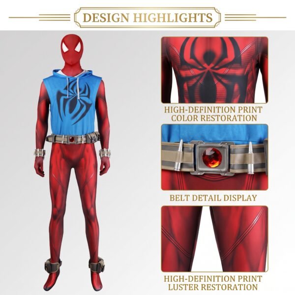 IMG_3455.JPG_2K_20260919212337 Scarlet Spider Ben Reilly Costume Bodysuit Across the Spider-Verse Cosplay
