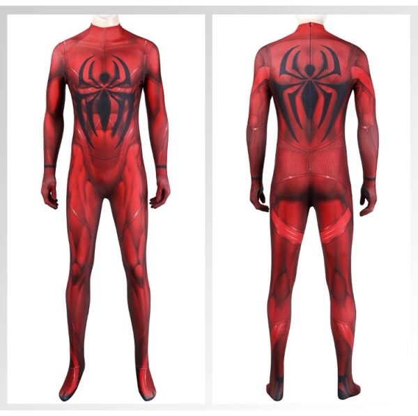IMG_3469 Scarlet Spider Ben Reilly Costume Bodysuit Across the Spider-Verse Cosplay
