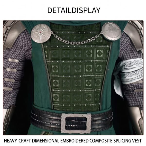2026 Doctor Doom Costume Avengers: Doomsday Cosplay Suit Full set Upgrade Ver