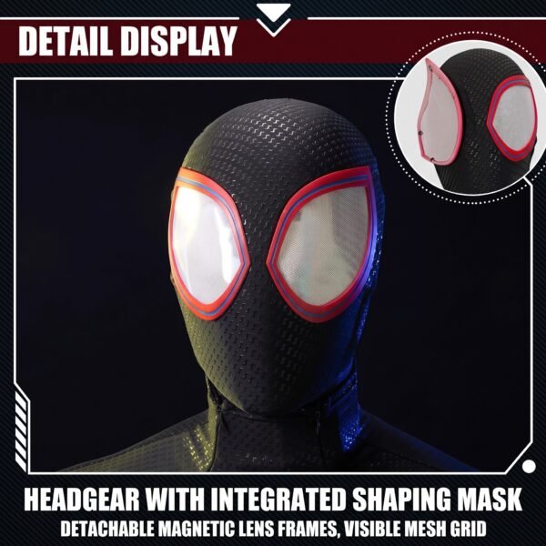 Miles Morales Spider-Man: Across the Spider-Verse Cosplay Costume Suit