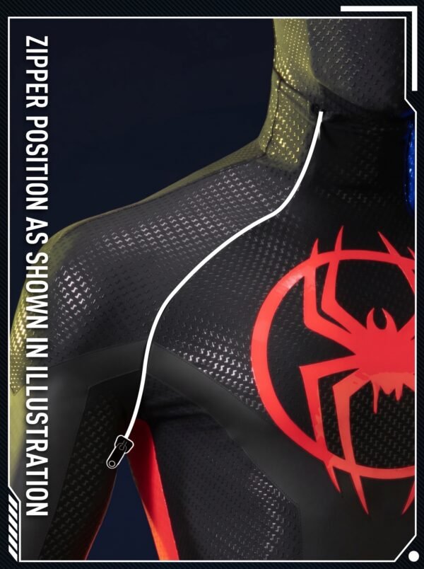 Miles Morales Spider-Man: Across the Spider-Verse Cosplay Costume Suit