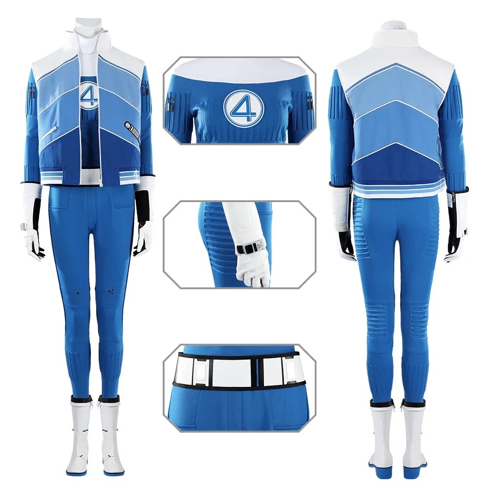 Invisible Woman Cosplay Costume Avengers: Doomsday Full Set