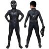 Kids Venom Cosplay Suit Black Spider-man Costume