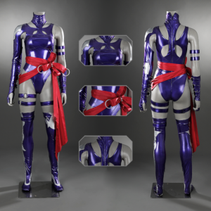 Psylocke Vengeance Cosplay Costume Marvel Rivals Cosplay Full Set