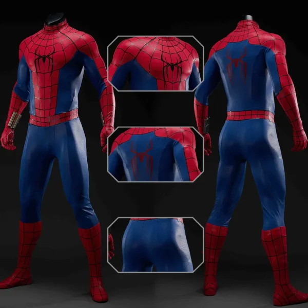 Spider-Man Costume Cosplay Suit Peter Parker Upgrade Ver. Unibuyplus