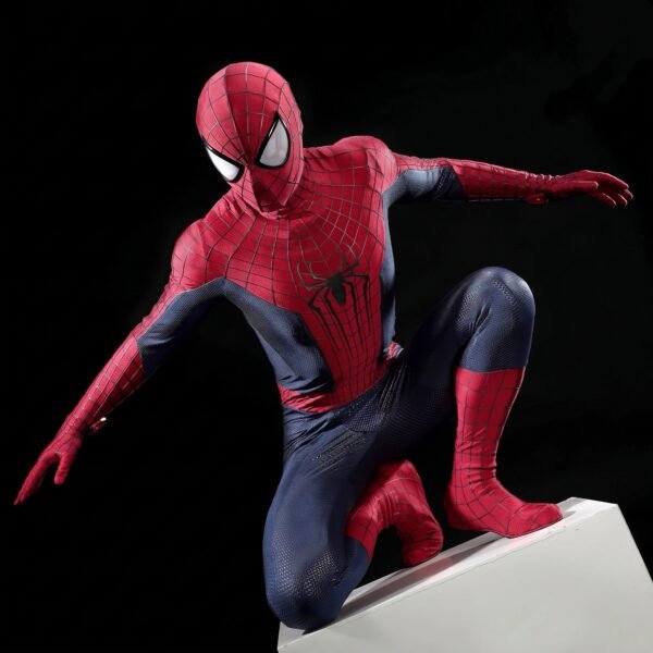 The Amazing Spider-Man 2 Cosplay Costume Peter Parker Full Set Meucos（S-Class）