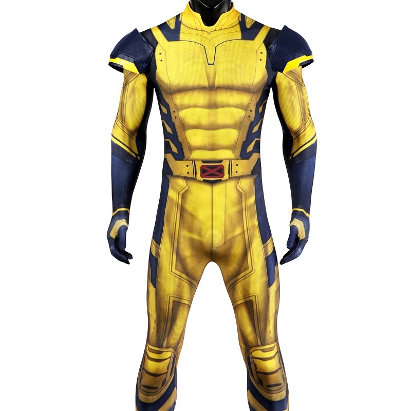 Wolverine Logan Suit Deadpool 3 Logan HD Printed Cosplay Costume V2