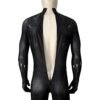 fetCqbtVB Black Panther Cosplay Costume T'challaClassic Printed Black Suits