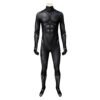 fetDAStLk Black Panther Cosplay Costume T'challaClassic Printed Black Suits