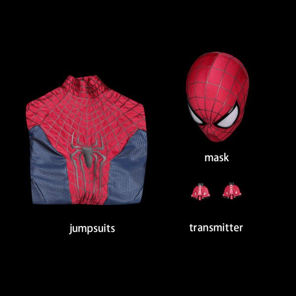 The Amazing Spider-Man 2 Cosplay Costume Peter Parker Full Set Meucos（S-Class）