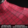The Amazing Spider-Man 2 Cosplay Costume Peter Parker Full Set Meucos（S-Class）
