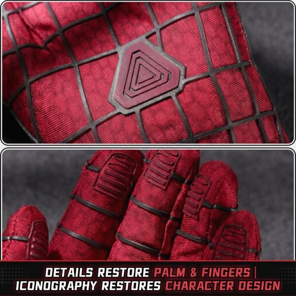 The Amazing Spider-Man 2 Cosplay Costume Peter Parker Full Set Meucos（S-Class）