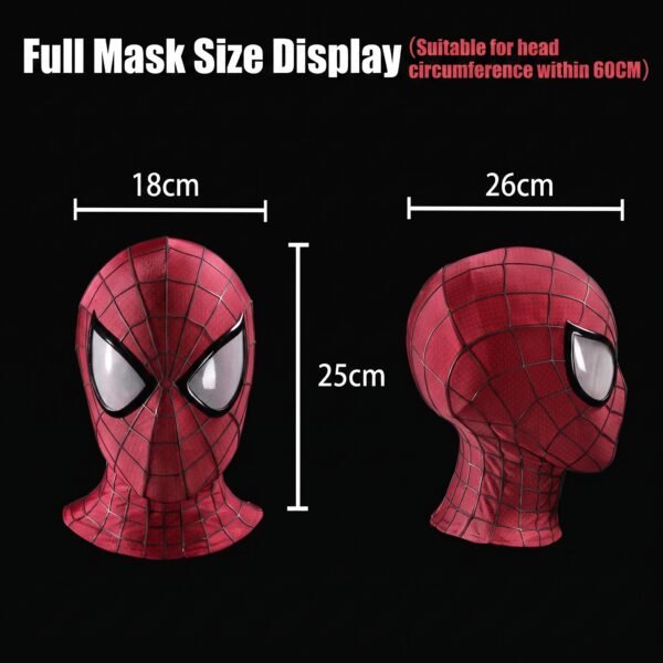 The Amazing Spider-Man 2 Cosplay Costume Peter Parker Full Set Meucos（S-Class）