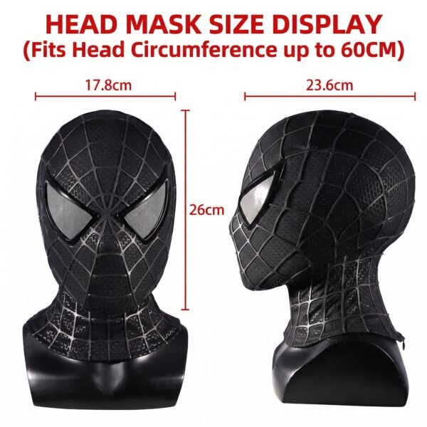 Venom SpiderSuperhero Man CosplayCostume SpiderSuperhero Man 3 TopVersion