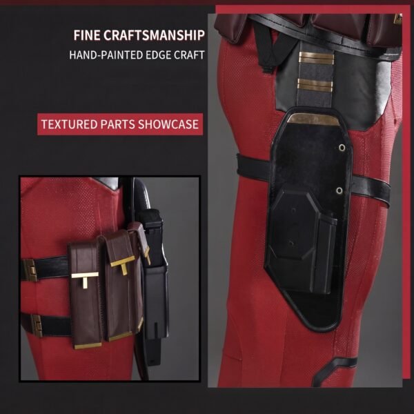 Deadpool Costume Deadpool & Wolverine Suit Cosplay Upgrade Ver