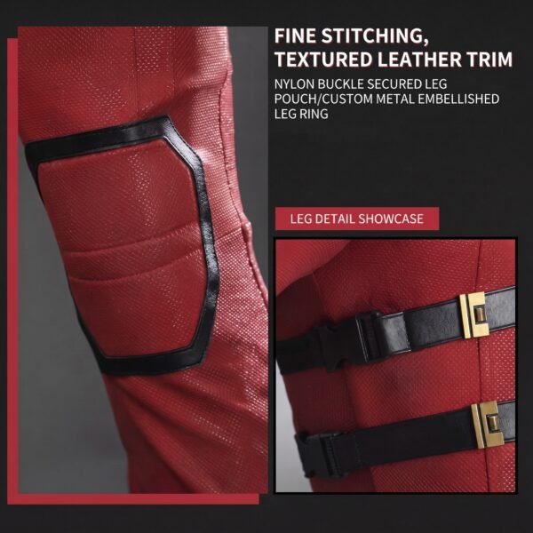 Deadpool Costume Deadpool & Wolverine Suit Cosplay Upgrade Ver