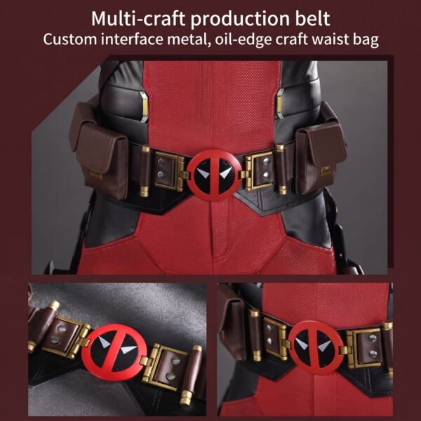 Deadpool Costume Deadpool & Wolverine Suit Cosplay Upgrade Ver