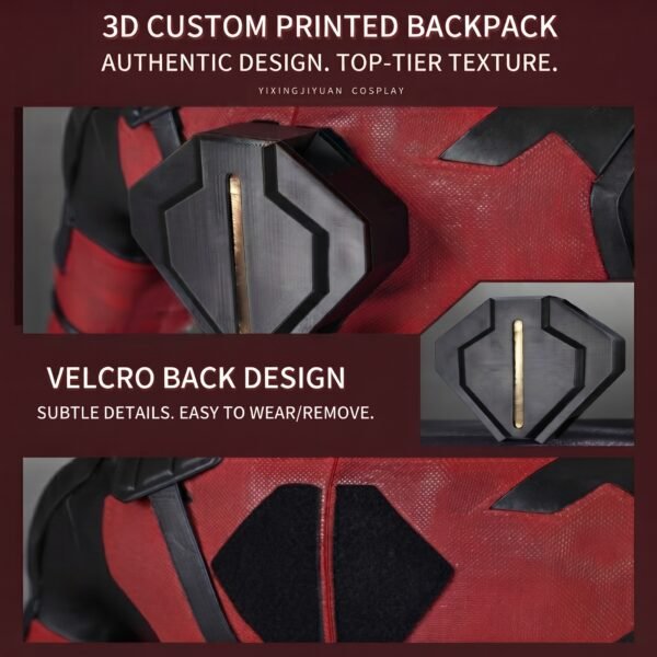 Deadpool Costume Deadpool & Wolverine Suit Cosplay Upgrade Ver