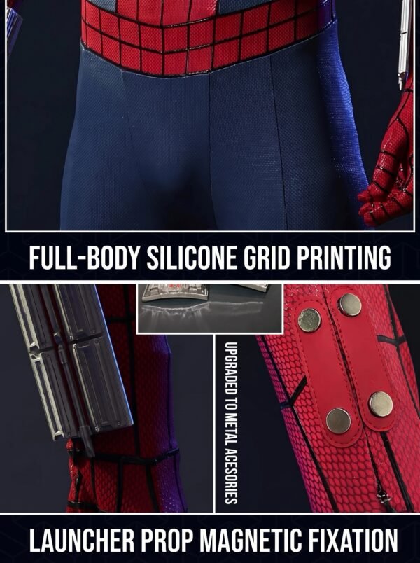 Spider-Man Costume Cosplay Suit Peter Parker Upgrade Ver. Unibuyplus