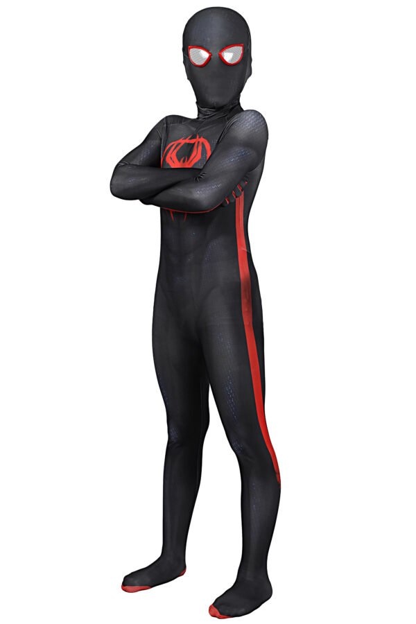 Kids Across The Spider-Verse Miles Morales Cosplay Suit