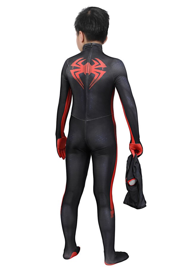 Kids Across The Spider-Verse Miles Morales Cosplay Suit