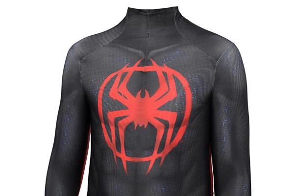 Kids Across The Spider-Verse Miles Morales Cosplay Suit