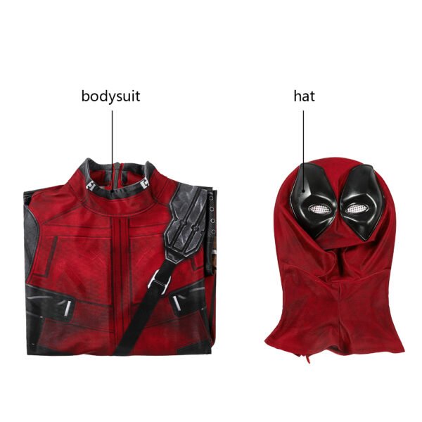 Kids Deadpool Cosplay Costume Deadpool 3D Printed Suit